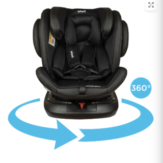 Silla de Auto Convertible Multiage Negra Infanti