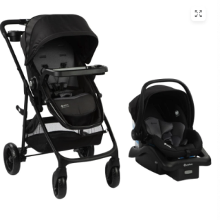 Coche Travel System Grow And Go Night Sky Lime Safety 1st